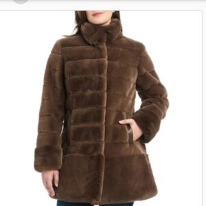 Jones New York Women's Faux Fur Jacket, New